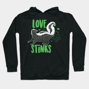 Love Stinks Cute Skunk Hoodie